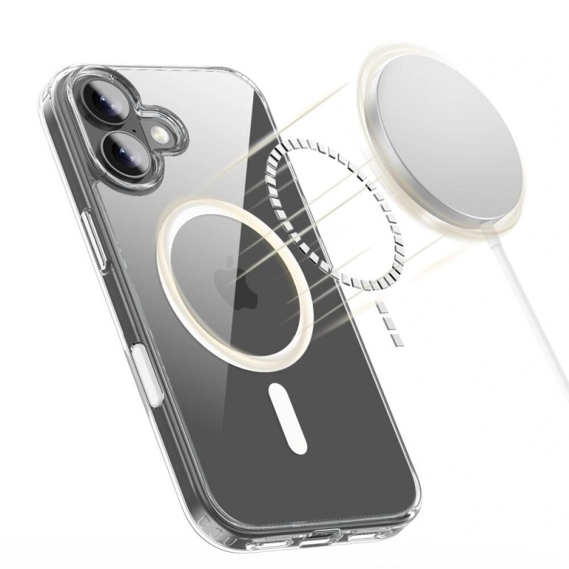 Θήκη Tech-Protect Flexair Hybrid CC MagSafe για Apple iPhone 17, διάφανη