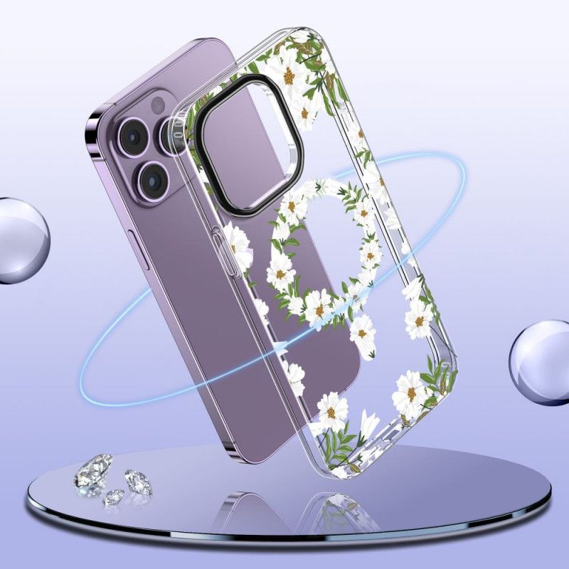 Θήκη Tech-Protect MagMood MagSafe για Apple iPhone 15 Pro, Spring Daisy (THP2327)