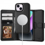 Θήκη πορτοφόλι Tech-Protect Wallet MagSafe για Apple iPhone 15, μαύρη (THP2284)