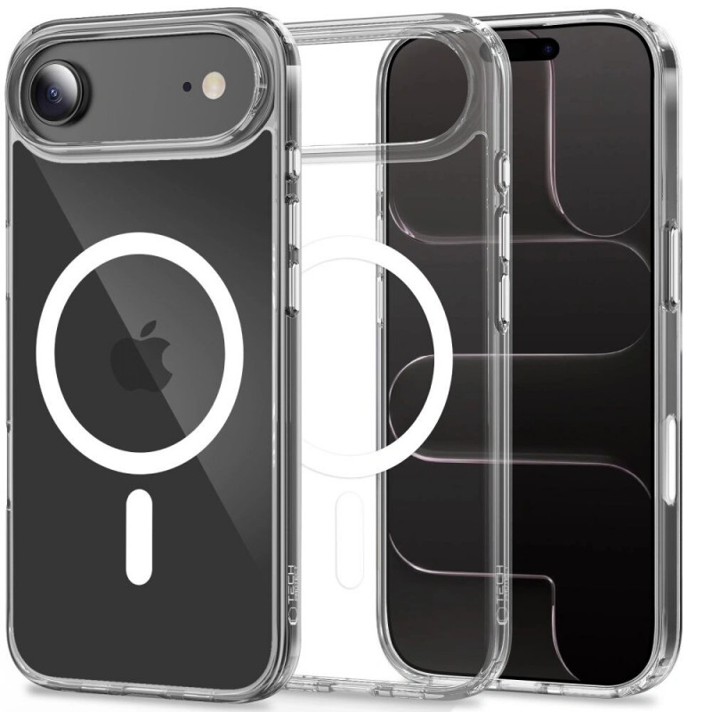 Θήκη Tech-Protect Flexair Hybrid CC MagSafe για Apple iPhone Air, διάφανη