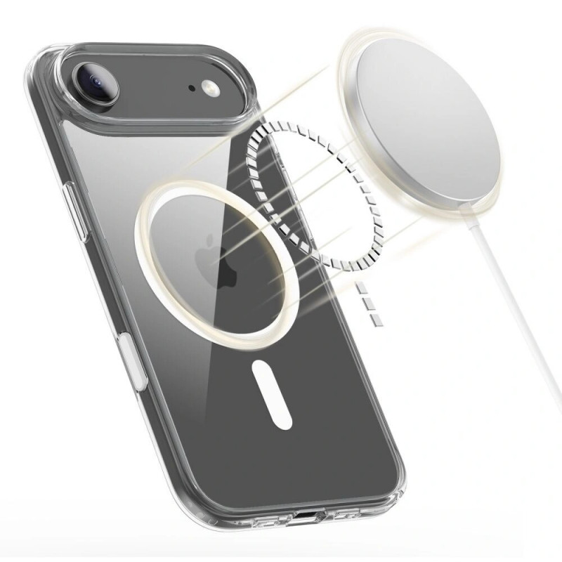 Θήκη Tech-Protect Flexair Hybrid CC MagSafe για Apple iPhone Air, διάφανη