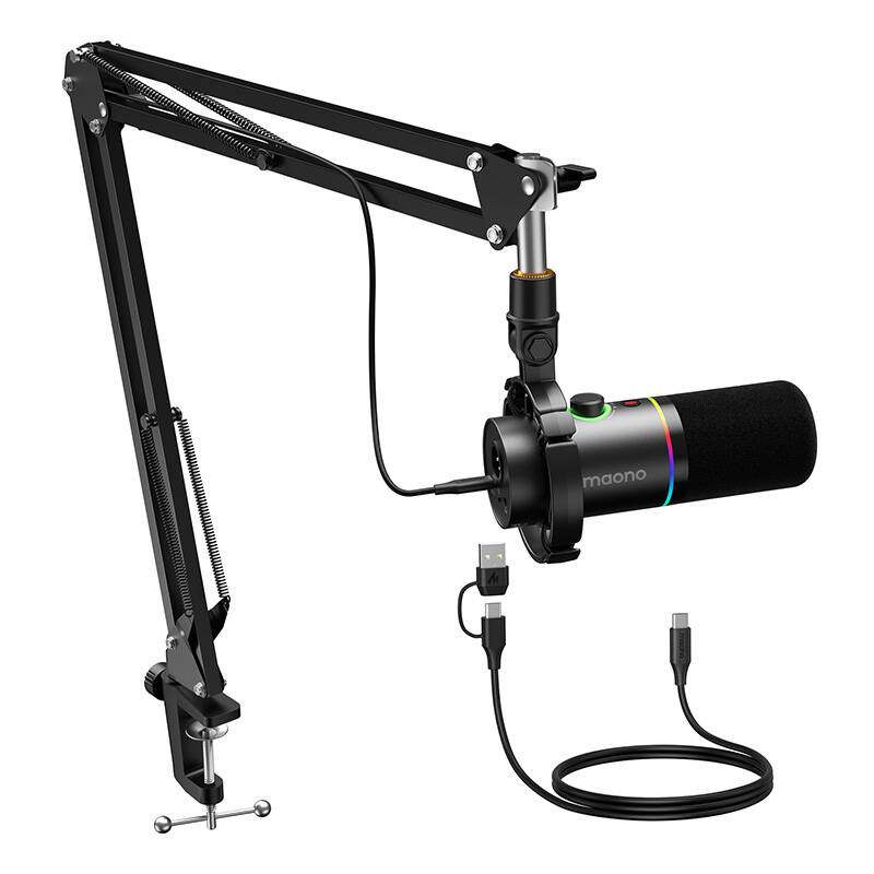 Maono PD200XS Δυναμικό Μικρόφωνο, Μαύρο