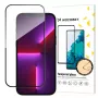 Wozinsky Full Glue Case Friendly Ανθεκτικό Γυαλί με Πλαίσιο για iPhone 15 Pro Max, μαύρο