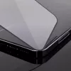 Wozinsky Full Glue Case Friendly Ανθεκτικό Γυαλί με Πλαίσιο για iPhone 15 Pro Max, μαύρο