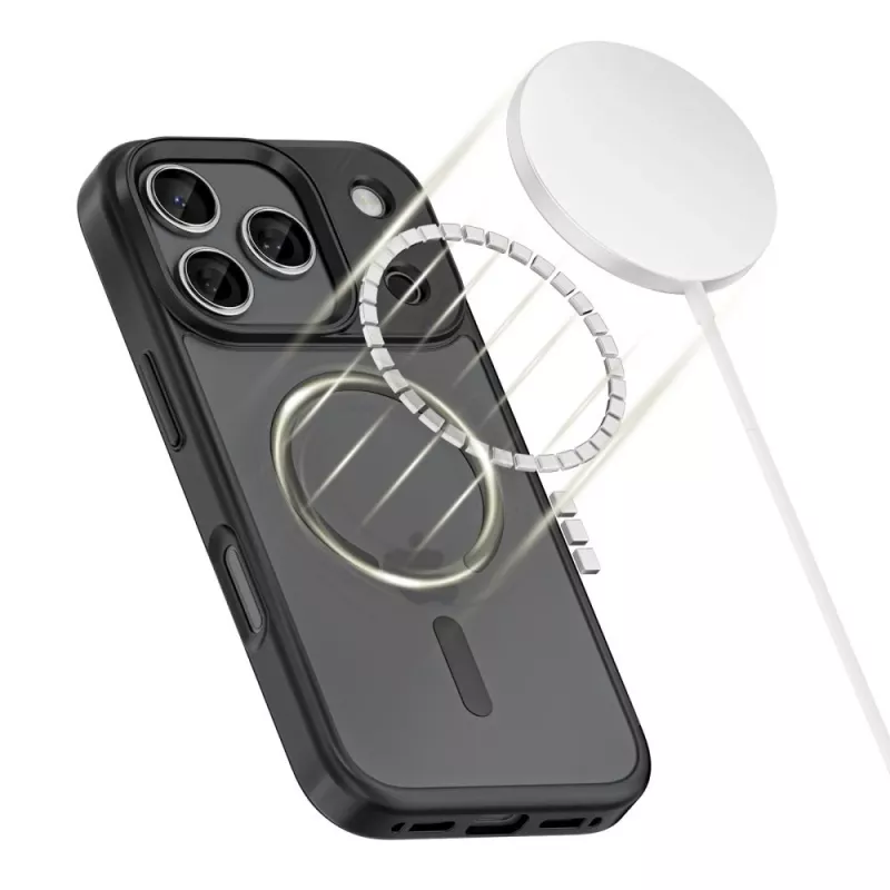 Θήκη Tech-Protect Magmat MagSafe για Apple iPhone 17 Pro Max, μαύρη ματ