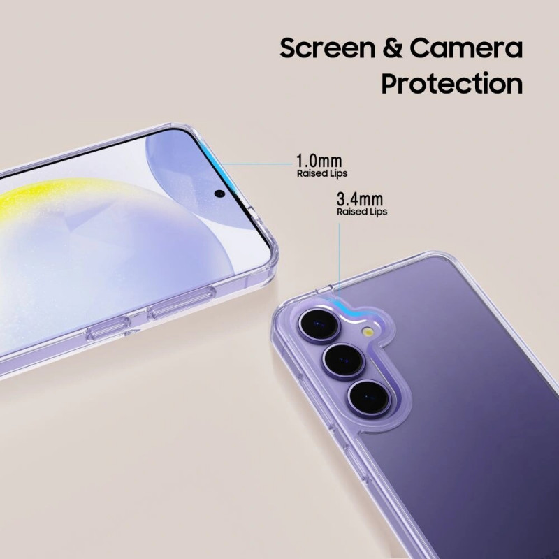 Θήκη Tech-Protect Flexair Hybrid για Samsung Galaxy S25, διάφανη