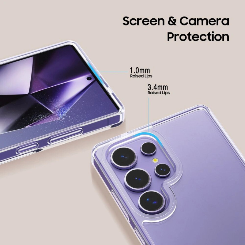 Θήκη Tech-Protect Flexair Hybrid για Samsung Galaxy S25 Ultra, διάφανη