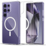 Θήκη Tech-Protect Flexair Hybrid MagSafe για Samsung Galaxy S25 Ultra, διάφανη