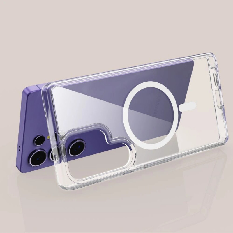 Θήκη Tech-Protect Flexair Hybrid MagSafe για Samsung Galaxy S25 Ultra, διάφανη