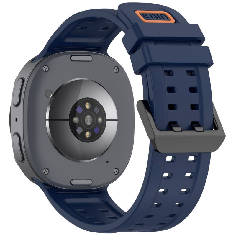 Tech-Protect Σιλικόνης Air Strap για Samsung Galaxy Watch 8 / 9 / Classic 40 / 44 / 46 mm, Navy Blue
