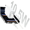 USAMS CC326 T69 φορτιστής τοίχου USB-A, 10.5 W, 2.1 A, λευκός