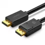 iLike Καλώδιο Ugreen DP102 (10212) DisplayPort 1.2 σε DisplayPort 1.2, 4K, 3 m, μαύρο
