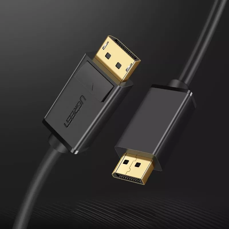 iLike Καλώδιο Ugreen DP102 (10212) DisplayPort 1.2 σε DisplayPort 1.2, 4K, 3 m, μαύρο