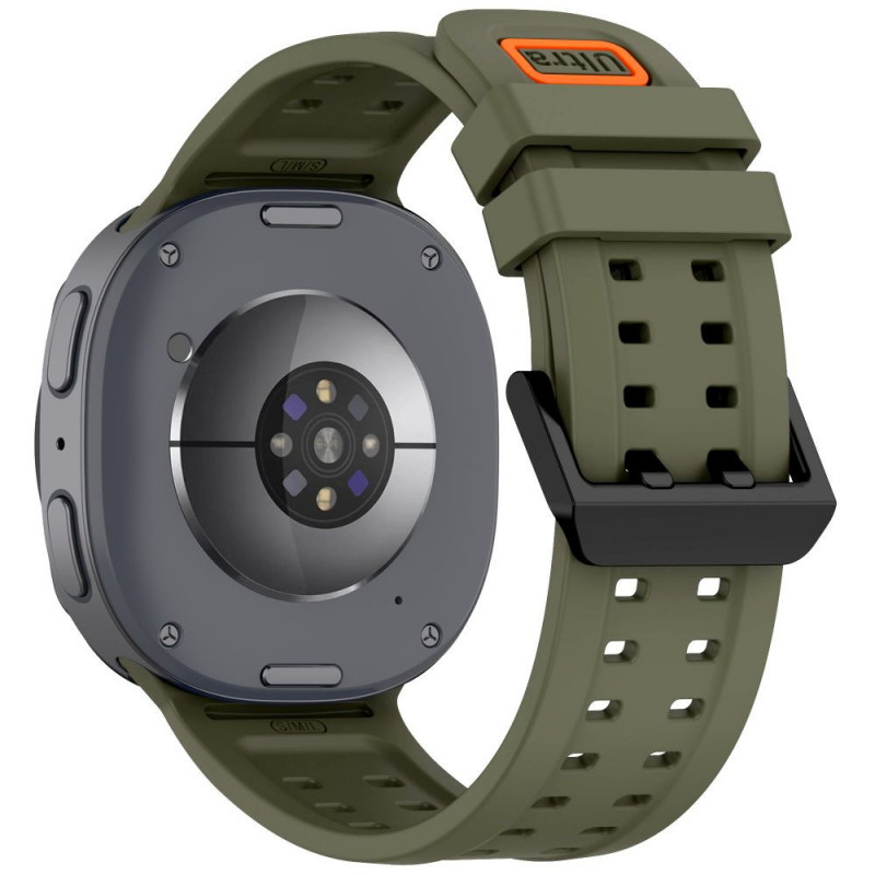 Tech-Protect Λουράκι σιλικόνης Air για Samsung Galaxy Watch 8 / 9 / Classic 40 / 44 / 46 mm, λαδί