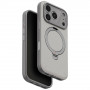 Θήκη UNIQ Elix για Apple iPhone 18 Pro / 17 Pro, με περιστρεφόμενο kickstand 360°, ανοιχτό γκρι