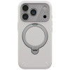 Θήκη UNIQ Elix για Apple iPhone 18 Pro / 17 Pro, με περιστρεφόμενο kickstand 360°, ανοιχτό γκρι