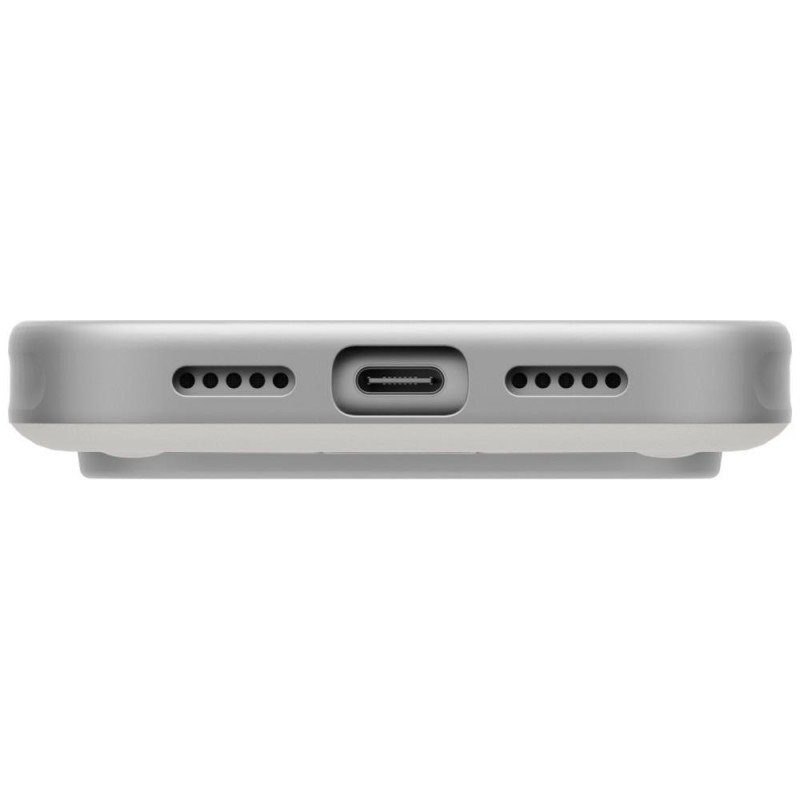 Θήκη UNIQ Elix για Apple iPhone 18 Pro / 17 Pro, με περιστρεφόμενο kickstand 360°, ανοιχτό γκρι