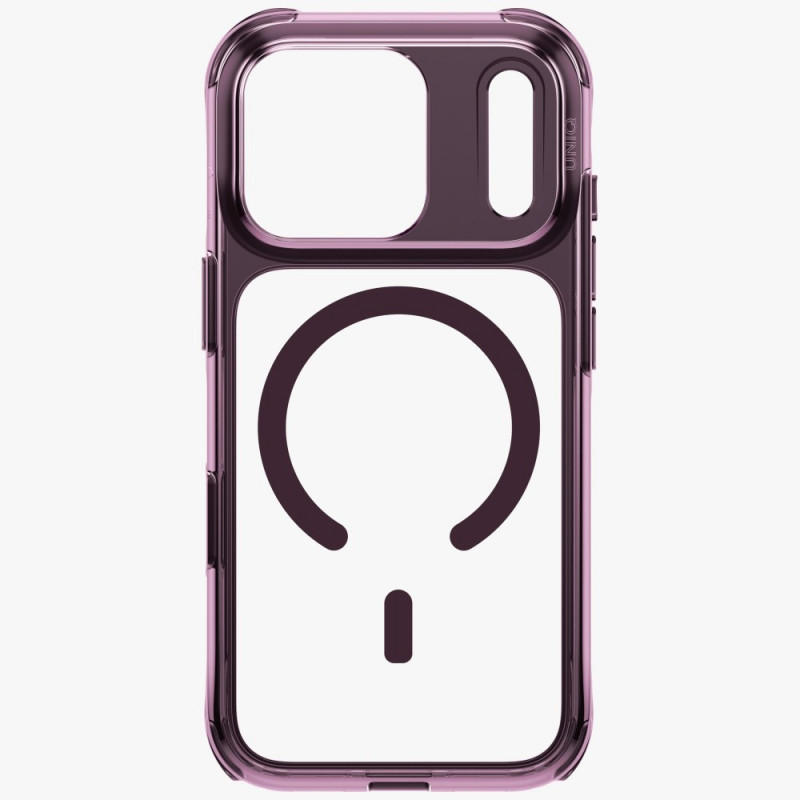 Θήκη UNIQ LifePro Xtreme για Apple iPhone 18 Pro / 17 Pro, Magclick Charging, βυσσινί