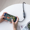 Προσαρμογέας δικτύου Ugreen CM199 USB-C σε RJ45 Gigabit Ethernet, 1000 Mbps, γκρι