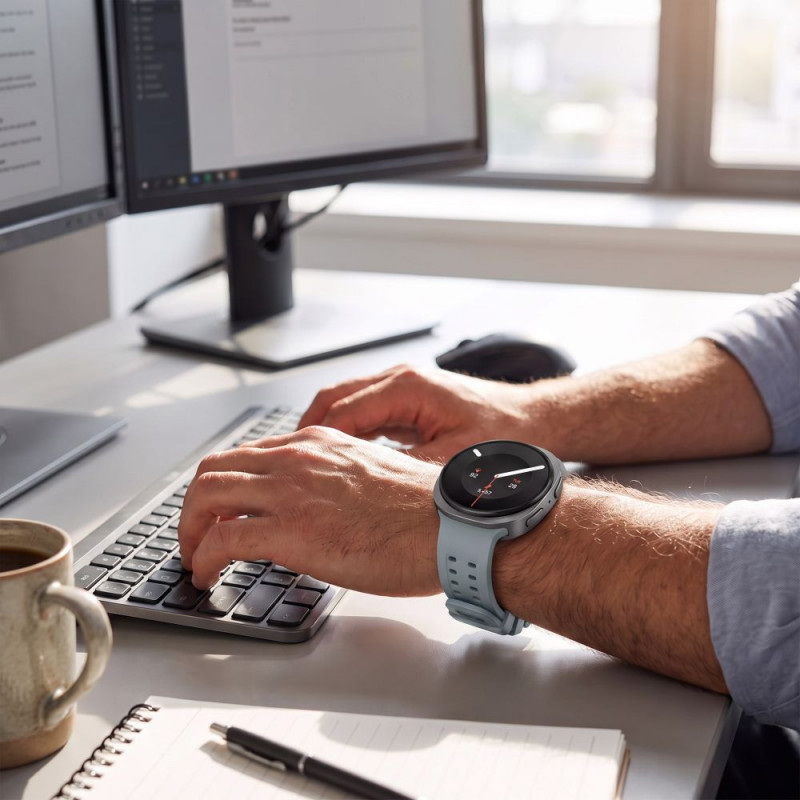 Tech-Protect Σιλικονούχο λουράκι Air για Samsung Galaxy Watch 8 / 9 / Classic 40 / 44 / 46 mm, γκρι ομίχλης