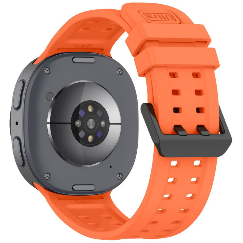 Tech-Protect Λουράκι Σιλικόνης Air για Samsung Galaxy Watch 8 / 9 / Classic 40 / 44 / 46 mm, Πορτοκαλί Tangerine