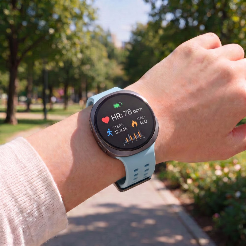 Tech-Protect Λουράκι σιλικόνης Air για Samsung Galaxy Watch 8 / 9 / Classic 40 / 44 / 46 mm, Baby Blue