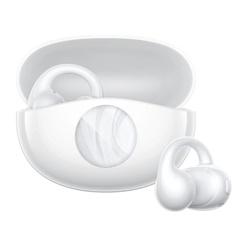 QCY Crossky C50i ασύρματα ακουστικά ανοιχτού τύπου, Bluetooth 6.0, λευκά