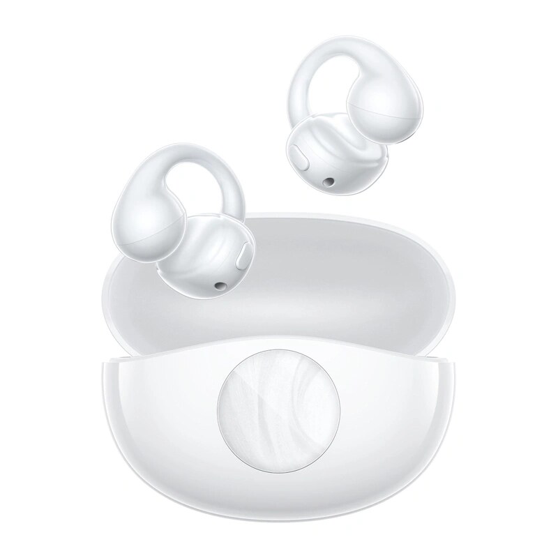 QCY Crossky C50i ασύρματα ακουστικά ανοιχτού τύπου, Bluetooth 6.0, λευκά