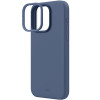 Θήκη UNIQ Lino Hue για Apple iPhone 15 Pro Max, MagClick Charging, μπλε navy