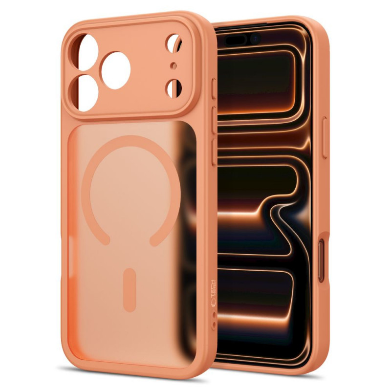 Θήκη Tech-Protect BasicMag MagSafe για Apple iPhone 17 Pro / 18 Pro, ματ πορτοκαλί Cosmic