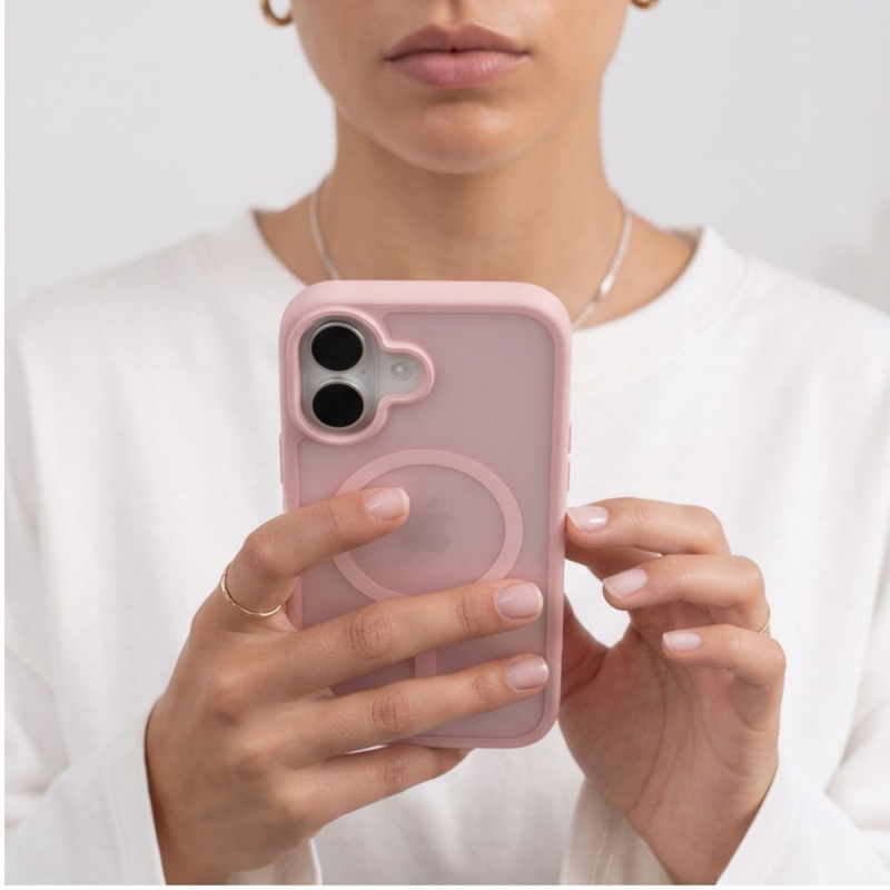 Θήκη Tech-Protect BasicMag MagSafe για Apple iPhone 17, ματ ροζ