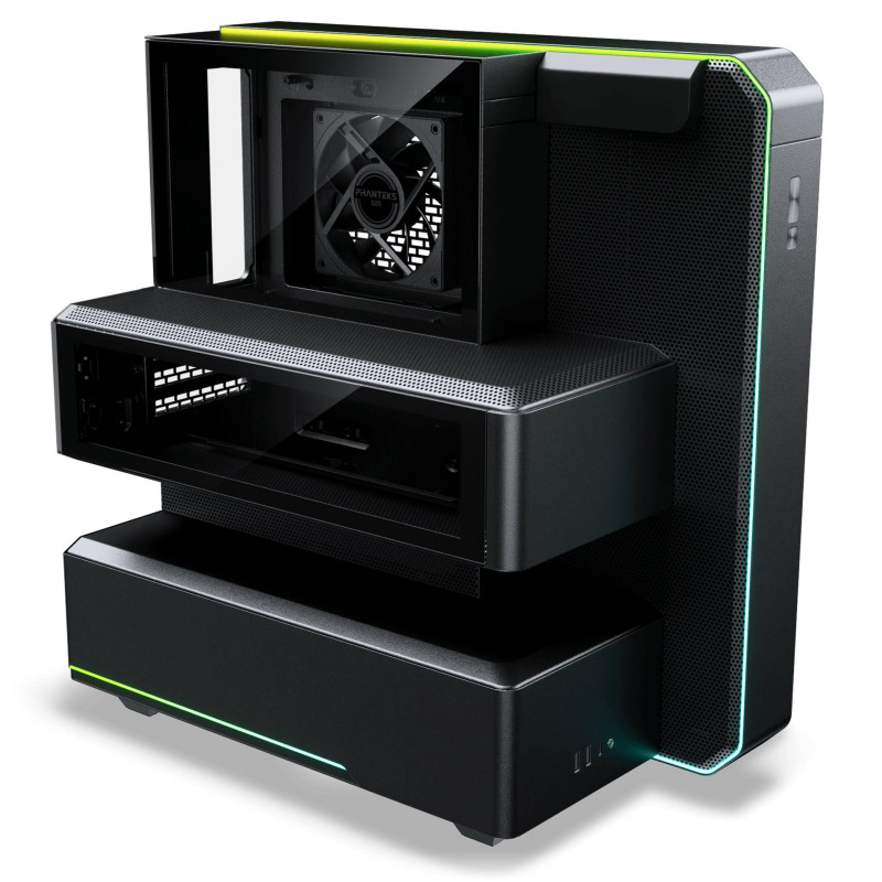 Κουτί υπολογιστή Phanteks EX5 Midi Tower, ATX, Direct Cooling, μαύρο