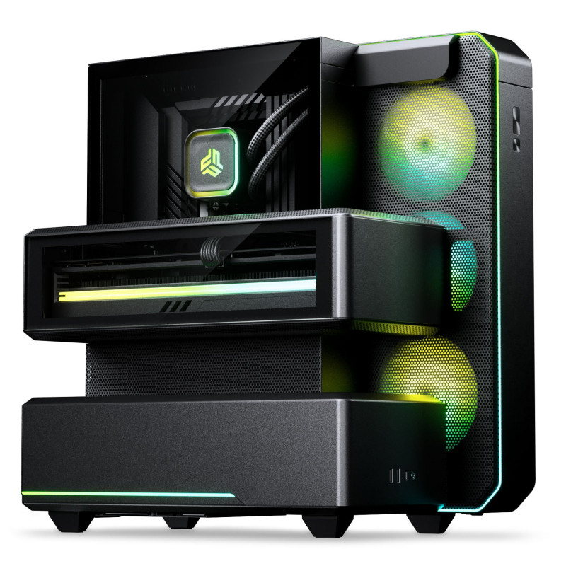 Κουτί υπολογιστή Phanteks EX5 Midi Tower, ATX, Direct Cooling, μαύρο