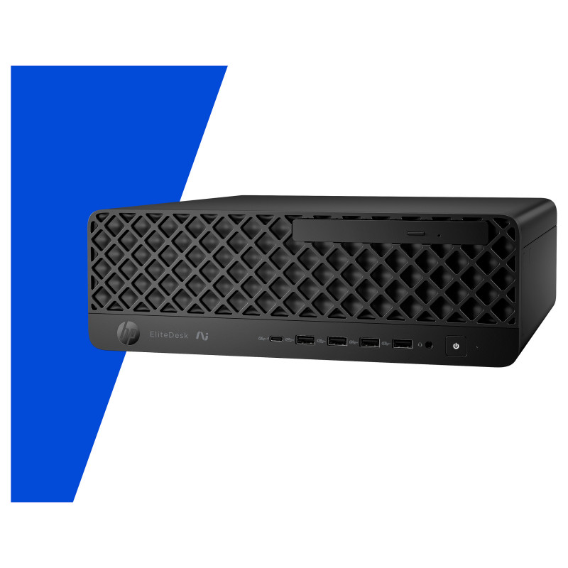 HP EliteDesk 8 SFF G2a επιτραπέζιος υπολογιστής, AMD Ryzen AI 5 435, 16 GB RAM, 512 GB SSD, Windows 11 Pro, υποστήριξη 3 ετών