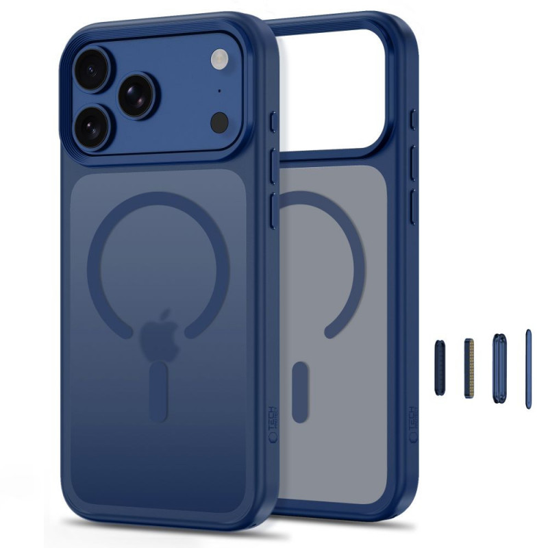 Θήκη Tech-Protect Magmat MagSafe CC για Apple iPhone 17 Pro / 18 Pro, Matte Deep Blue