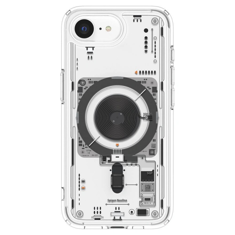 Θήκη Spigen Ultra Hybrid Mag MagSafe για Apple iPhone 17e / 16e, Neo One, Διάφανη