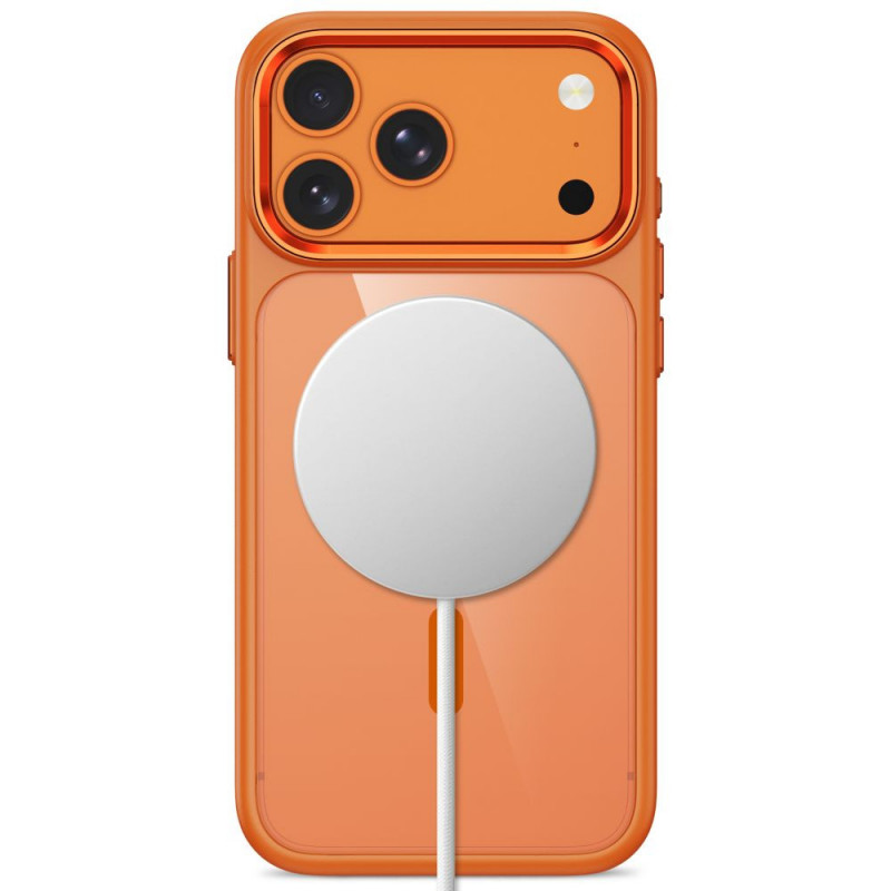 Θήκη Tech-Protect Magmat MagSafe CC για Apple iPhone 17 Pro / 18 Pro, Cosmic Orange / διάφανη