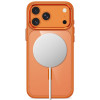 Θήκη Tech-Protect Magmat MagSafe CC για Apple iPhone 17 Pro Max / 18 Pro Max, Cosmic Orange / διάφανη