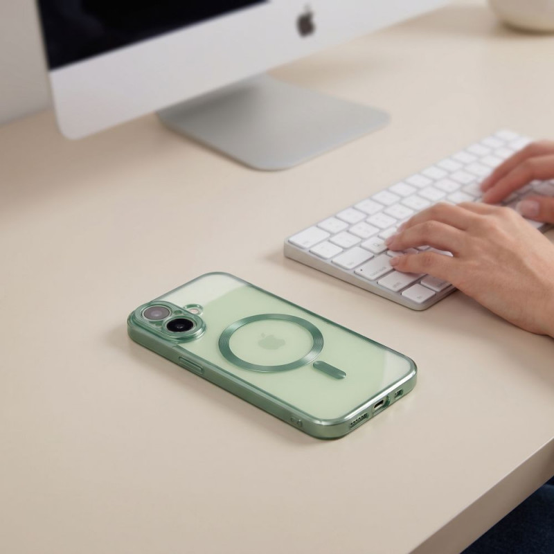 Θήκη Tech-Protect MagFlex MagSafe για Apple iPhone 17, Matte Sage
