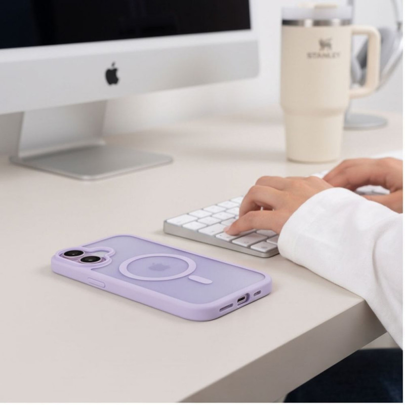 Θήκη Tech-Protect BasicMag MagSafe για Apple iPhone 17, ματ λεβάντα