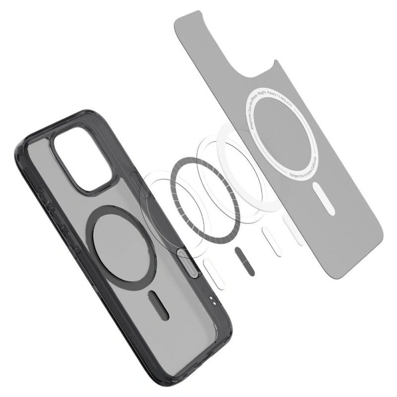 Θήκη Spigen Ultra Hybrid T Mag MagSafe για Apple iPhone 16 Pro, Frost Black