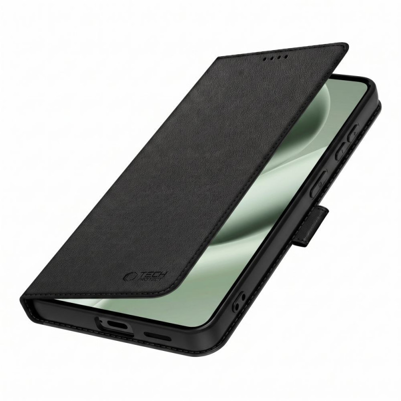 Θήκη πορτοφόλι Tech-Protect για Google Pixel 11 Pro XL, μαύρο ματ (THP5616)