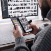 Θήκη πορτοφόλι Tech-Protect για Google Pixel 11 Pro XL, μαύρο ματ (THP5616)