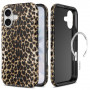 Θήκη Tech-Protect Lamano MagSafe για Apple iPhone 17, Exotic Touch, καφέ και μπεζ
