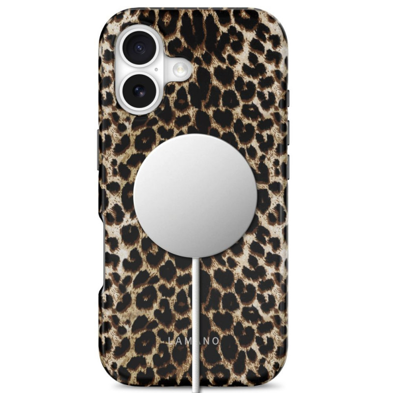 Θήκη Tech-Protect Lamano MagSafe για Apple iPhone 17, Exotic Touch, καφέ και μπεζ