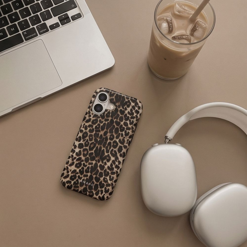 Θήκη Tech-Protect Lamano MagSafe για Apple iPhone 17, Exotic Touch, καφέ και μπεζ