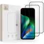 Tech-Protect Glass Fit+ Ενισχυμένο Γυαλί για Xiaomi Redmi 17 4G / 5G, Μαύρο (2 τεμ.) (THP5701)