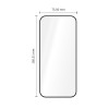 Tech-Protect Glass Fit+ Ενισχυμένο Γυαλί για Xiaomi Redmi 17 4G / 5G, Μαύρο (2 τεμ.) (THP5701)