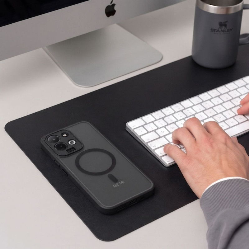 Θήκη Tech-Protect Magmat MagSafe για Xiaomi Redmi 17 4G / 5G, μαύρη ματ