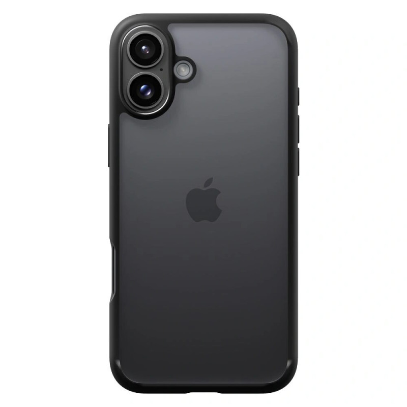 Θήκη Spigen Ultra Hybrid για Apple iPhone 16, μαύρη ματ